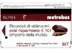 Billetes para el Metro, autobuses y tranv�as en Roma
