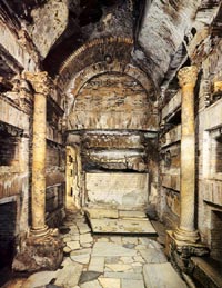 Catacumbas de San Calixto - Cripta de los Papas