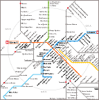 Mapa del Metro de Roma