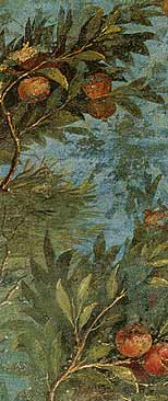 Frescos romanos, detalle