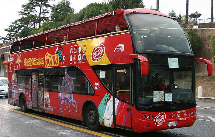 Autobús turístico por Roma