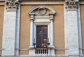 Palazzo Nuovo. Ventana