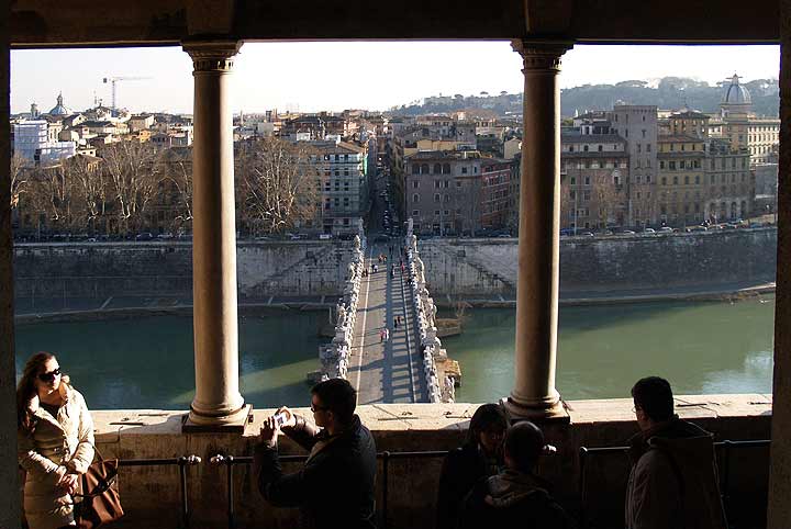 Vistas desde el Castillo de Sant Angelo