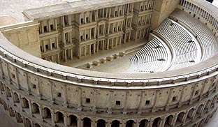 Maqueta del Teatro de Marcello