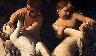 Lucha de amorcillos – Guido Reni Lucha de amorcillos – Guido Reni