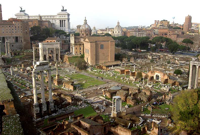 Foro Romano desde el Campidoglio