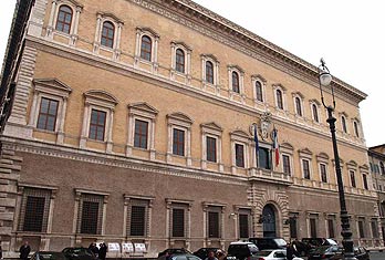 Palazzo Farnese. Vista general