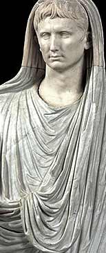 Augusto como Pontifex Maximus Augusto como Pontifex Maximus