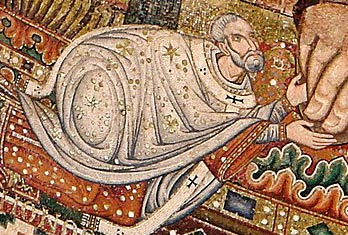San Pablo Extramuros. Detalle del  mosaico