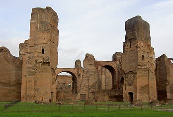 Termas de Caracalla. Caldarium