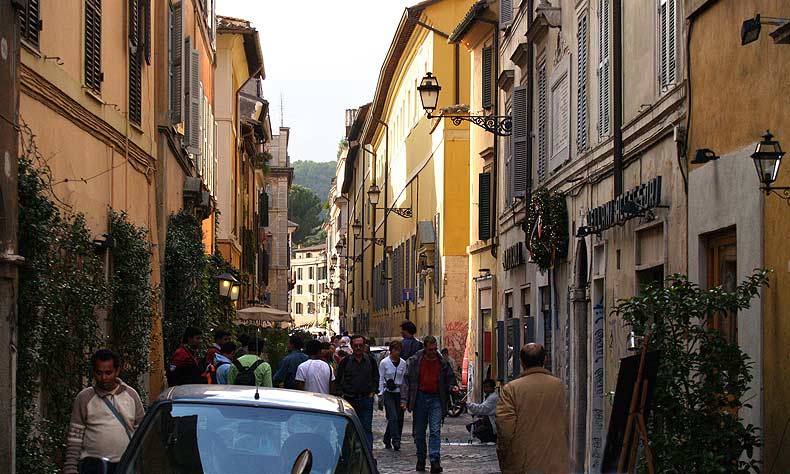 Barrio del Trastevere