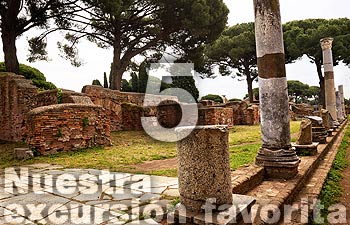 Visita guiada a Ostia Antica, el puerto de la antigua Roma