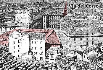 Vista de la antigua Plaza Venecia