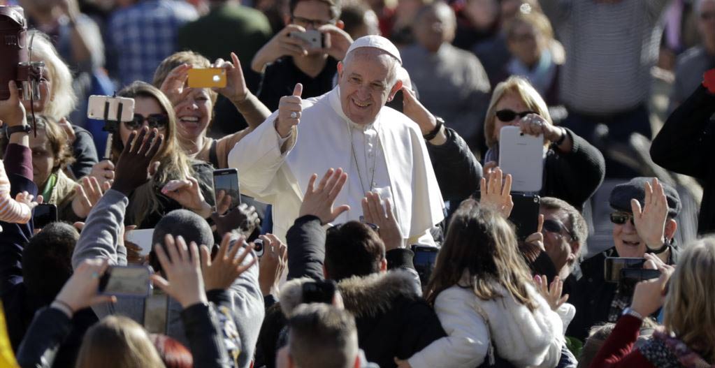 Audiencia con el papa Francisco