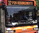 Autobuses y tranvías en Roma