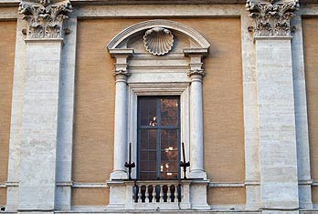 Palazzo Nuovo. Ventana