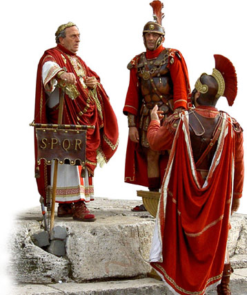 Centuriones en el Coliseo