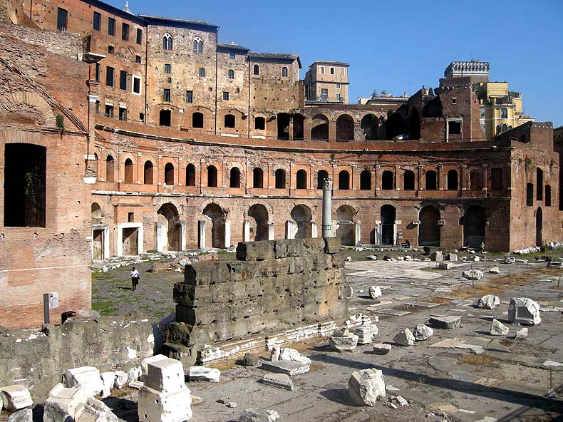 Los Mercados de Trajano y los Foros Imperiales