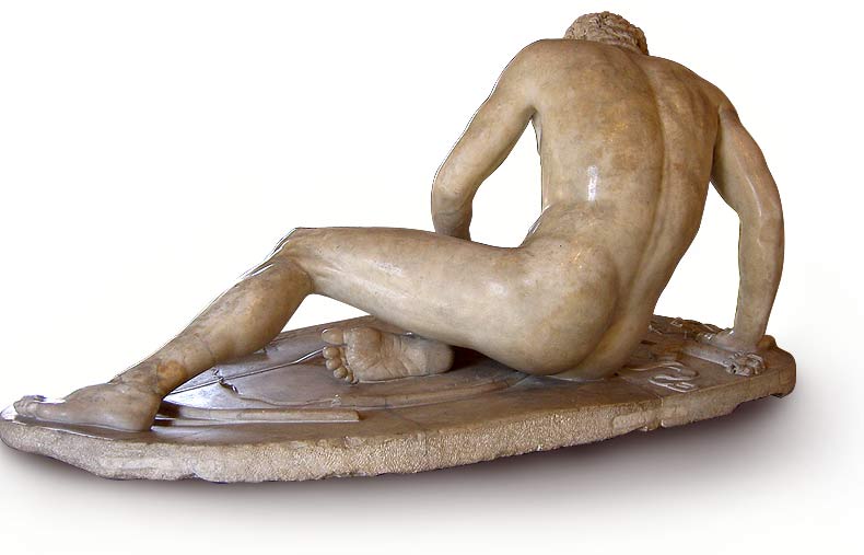 Gálata moribundo – copia romana de escultura griega del s. III a.C.
