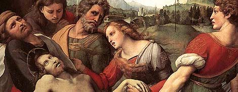 El entierro de Cristo – Rafael, 1507