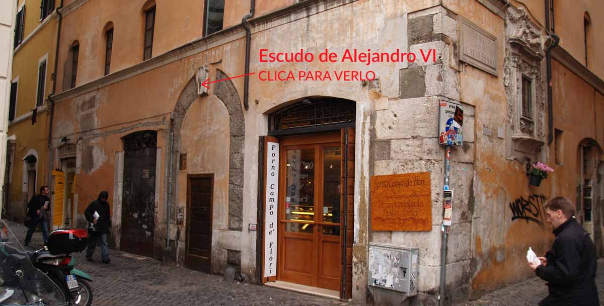 Antigua Hostaria della Vacca, en Campo de Fiori