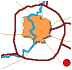 Ubicación del aeropuerto de Ciampino