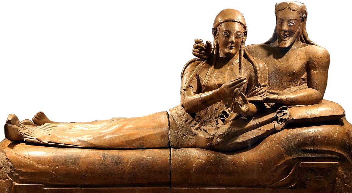 Sarcófago de los esposos - Museo etrusco