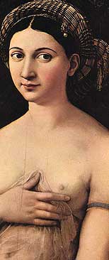 La fornarina – Rafael, 1518-19