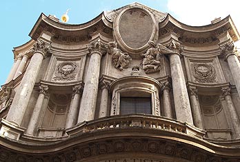 San Carlo alle Quattro Fontane. Fachada