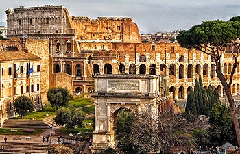 Visita al Coliseo, Foro y Palatino