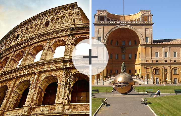 Visita guiada al Coliseo y al Vaticano